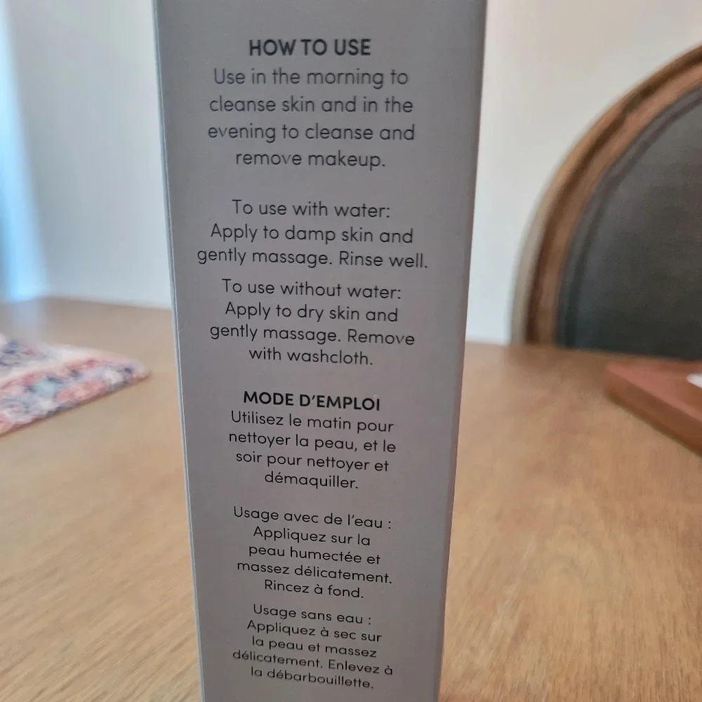 Cover FX Future Perfect Water-Optional Cleanser ▪︎New in Box▪︎ 5 oz full size